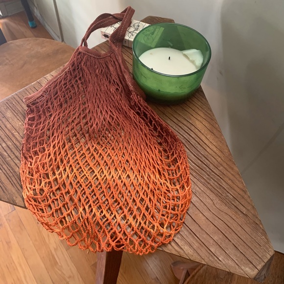 ✨HAND TIE DYED FRENCH MARKET STRING NET BAG✨ - Picture 2 of 5